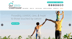 Desktop Screenshot of ourclubhouse.org