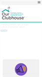 Mobile Screenshot of ourclubhouse.org